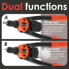 WelderElite organized mandrels and nozzles display for fast selection and workflow benefit