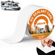 WELLUCK front packaging showing 4in x 50ft roll and clear product use benefits