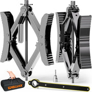 WELLUCK front view of packaged chocks showing sturdy stability