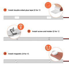 WELLUCK under-cabinet installation delivering shadow-free countertop illumination