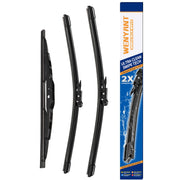 wenyant front packaging showing full wiper set and fitment benefits