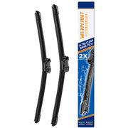 wenyant front packaging for Chevrolet Cruze showing included 28" and 24" blades and quick-fit benefit