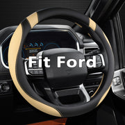 West Llama front packaging showing black and beige steering wheel cover and brand
