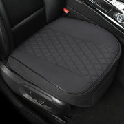 West Llama front seat cover front view shows clean protection and style
