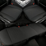 West Llama front seat pad front view showing neat fit and protection