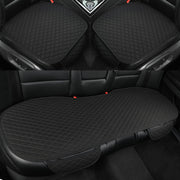 West Llama front seat pad front view shows neat fit and protection