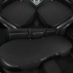 West Llama front seat pad front view shows neat fit and protection