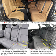 West Llama rear bench pad full length covering entire seating area