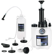 weyleity kit front view showing tank and bottle for easy brake bleeding