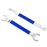 weyleity front view of the 2-piece wrench set showing full length and finish for easy leverage