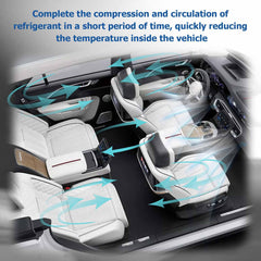WFLNHB compressor label with part numbers for accurate fitment verification