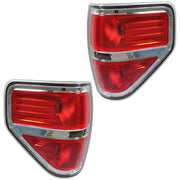 WFLNHB front view of tail lights showing fit and finish, improves rear visibility