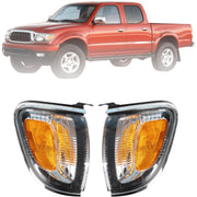 WFLNHB front marker lights front view showing chrome trim and fit