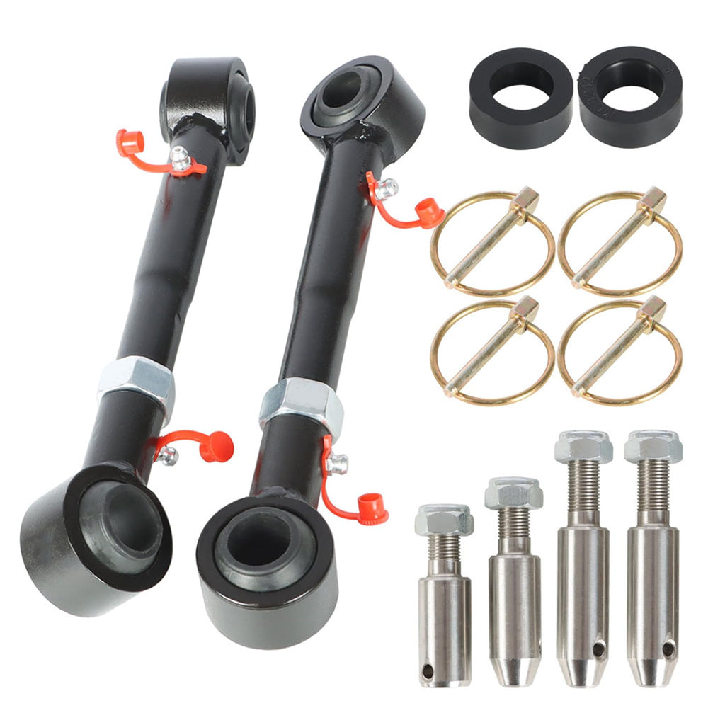 WFLNHB front sway bar link full assembly showing components and fitment benefit