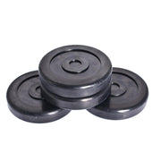 WFLNHB front view of round rubber arm pad showing secure fit and protection
