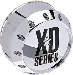 Wheel Pros chrome center cap front view showing polished finish and brand