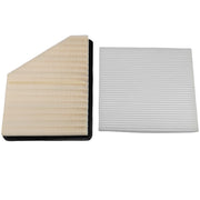 WHEELZEN front packaging showing both engine and cabin filters, clear fitment benefit