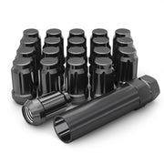 White Knight front packaging showing black chrome lug nuts and 20-pack benefit