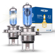 wideep front packaging showing H4 bulb and clear product benefits
