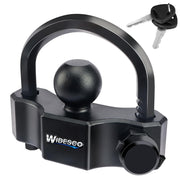Widesco front view of coupler lock showing compact protection and quick security