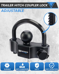 Widesco ratchet adjustment detail illustrating quick fit across multiple couplers