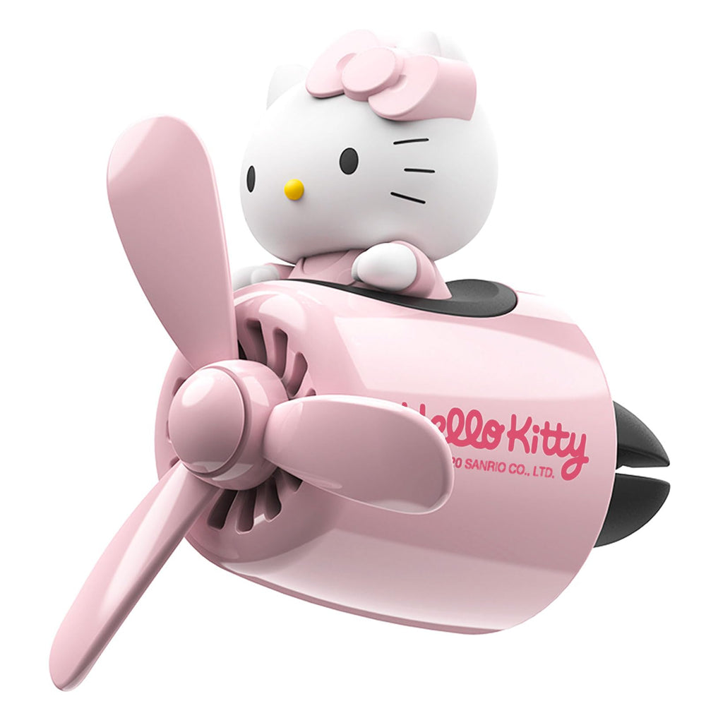 WIEEZN pink cat pilot front view showing cute design and durable clip