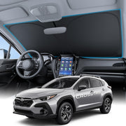 Wigoo front packaging showing fit for Subaru Crosstrek and instant protection