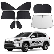Wigoo front windshield shade installed showing heat reduction benefit