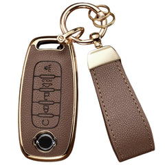 WiiLemz front view showing key fob cover on Nissan smart key, enhances protection