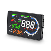 wiiyii A8 front display showing speed clearly for safer driving