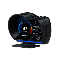 wiiyii P6 front display showing speed and icons for quick awareness