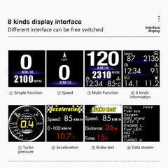 wiiyii installed on A-pillar trim offering customizable viewing angle benefit