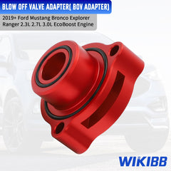 WIKIBB anodized finish close-up resisting corrosion and blending with engine bay