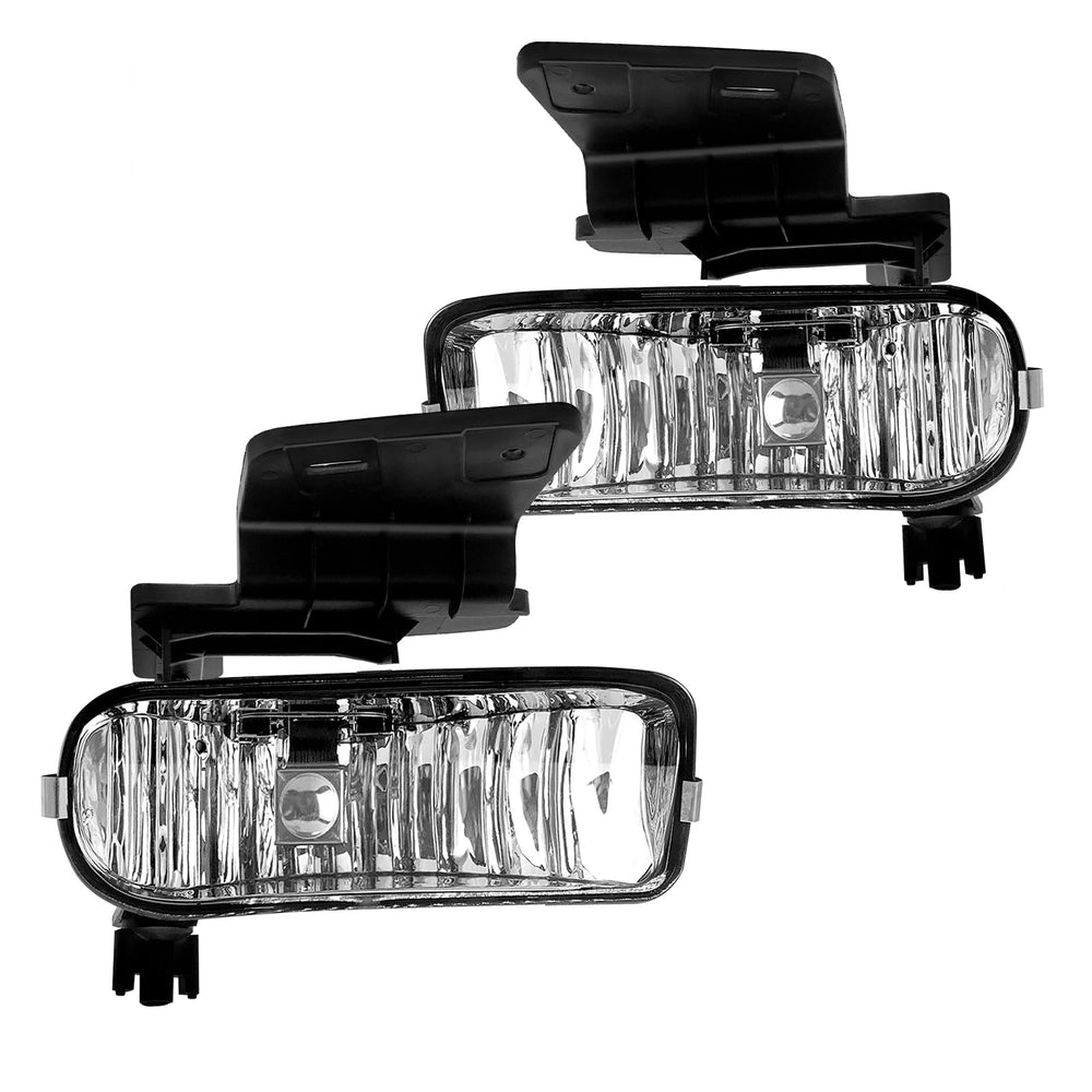 WILD BEAR front fog lamp assembly showing mounting tabs and fitment benefit