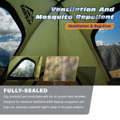 WildFinder close-up of 210D polyester fabric highlighting durable waterproofing