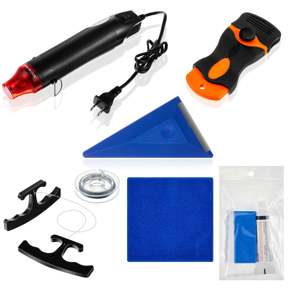 WILLBOND front view of full debadge kit showcasing included tools and convenience
