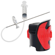 Windance front view of fork seal cleaner and syringe kit showing compact design and reliability