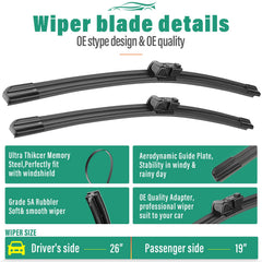 WINDSMILE aerodynamic frame detail reducing wind lift and lowering noise