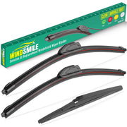 WINDSMILE front packaging showing blade sizes and fitment benefits