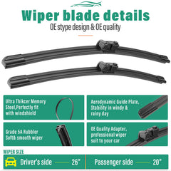 WINDSMILE aerodynamic profile reducing wind lift and lowering noise