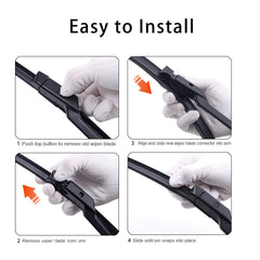 WINNERS close-up of rubber edge for streak-free wiping