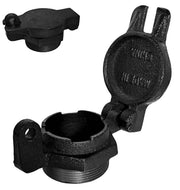 WINTOWIN front view flip top fill cap showing secure locking benefit
