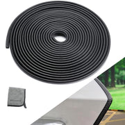 Winunite front packaging showing 30m black roll and included cloth protects paint