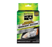 Wipe New bottle front packaging showing kit contents and brand benefits