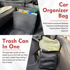 Witaxima secured to headrest showing adjustable strap for stable installation benefit