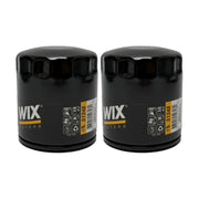 WIX 51348 front view showing label and threads for easy identification and compatibility