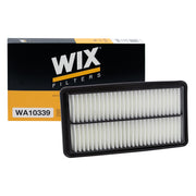 WIX WA10339 front view showing full panel filter and frame for exact fit