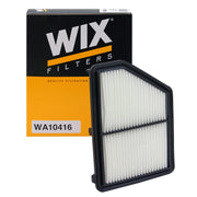 WIX WA10416 front view showing filter shape and brand for reliable engine protection