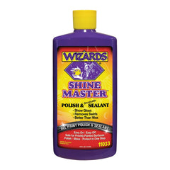 Wizards front label showing product identity and usage benefits