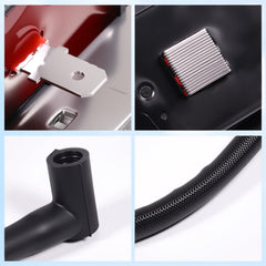 WLFINKMO duplex lead harness detail illustrating clear connections for reliable spark